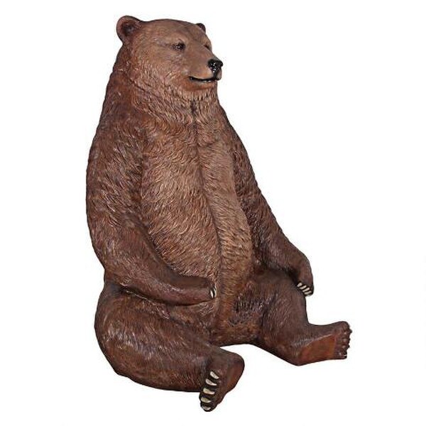 Giant Brown Bear Climbing Statue Sculpture Huge Outdoor Statuary Art